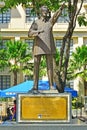 Sergio Osmena statue in Cebu, Philippines