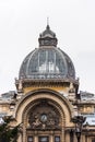 The CEC Palace in Bucharest, Romania, built in 1900 and situated on Calea Victoriei opposite the National Museum of Romanian