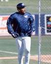 Anaheim Angels first baseman Cecil Fielder