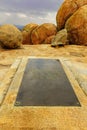 Cecil J. Rhodes' grave in Matobo Royalty Free Stock Photo