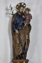 Cecina, Leghorn, Italy - statue of St. Joseph