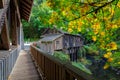 Cedar Creek Grist Mill in Washington State Royalty Free Stock Photo