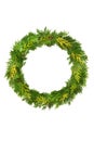 Cedar Cypress Leaf Evergreen Wreath Royalty Free Stock Photo