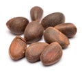 Cedar nuts Royalty Free Stock Photo