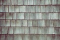 Cedar shake siding pattern