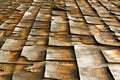 Cedar Shingles. Royalty Free Stock Photo