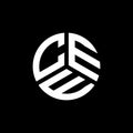 CEE letter logo design on white background. CEE creative initials letter logo concept. CEE letter design
