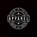 Classic Vintage Retro Label Badge logo design for cloth apparel