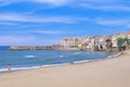 Cefalu beach in Sicily