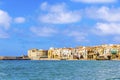 Cefalu beach, Cefalu town, Sicily, Italy