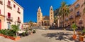 Cefalu Cathedral, Sicily, Italy Royalty Free Stock Photo