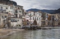 Cefalu Harbour Royalty Free Stock Photo