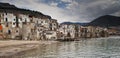 Cefalu Harbour Royalty Free Stock Photo