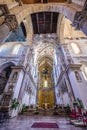 Cathedral in Cefalu town, Sicily Island, Italy Royalty Free Stock Photo