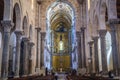 Cathedral in Cefalu town, Sicily Island, Italy Royalty Free Stock Photo