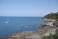 View of the sea in cefalu