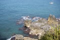 View of the sea in cefalu