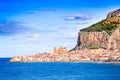 Cefalu, Ligurian Sea, Italy, Sicily Royalty Free Stock Photo