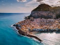 Cefalu, medieval village of Sicily island, Province of Palermo, Italy Royalty Free Stock Photo