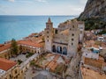 Cefalu, medieval village of Sicily island, Province of Palermo, Italy Royalty Free Stock Photo