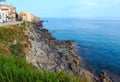 Cefalu coast view Sicily, Italy Royalty Free Stock Photo