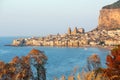 Cefalu, old harbor town on the island of Sicily