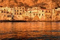 Cefalu at sunset