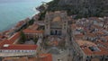 Cefalu at sunset, medieval village of Sicily island Italy