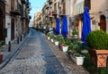 Cefalu town view Sicily, Italy Royalty Free Stock Photo