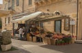 CefalÃÂ¹ Sicilian tourist destination. Medieval Sicily. Duomo and views of the streets. Votive shrines Saints and Madonnas.