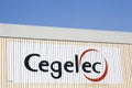 Cegelec logo on a building