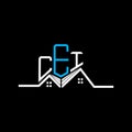 CEI Real State logo design, CEI simple and modern logo. Royalty Free Stock Photo