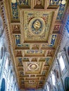 Ceiling of the Archbasilica of St. John Lateran, Rome, Italy