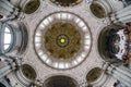 Ceiling of Berlin cathedral, Germany Royalty Free Stock Photo