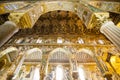 Ceiling of the Capella Palatina Chapel inside the Palazzo dei Normanni in Palermo, Sicily, Italy