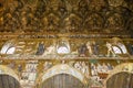 Ceiling of the Capella Palatina Chapel inside the Palazzo dei Normanni in Palermo, Sicily, Italy