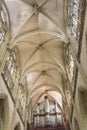 Ceiling church with organ from San Augustine church from La Havana, Cuba