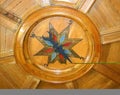 Ceiling compass Royalty Free Stock Photo