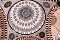 Ceiling decoration of Sehzade Mosque, built in 1548 by Mimar Sin