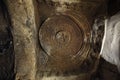 Ceiling decoration in Yohannes Meaquddi church