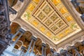 Ceiling Design of Library of Congress, Washington DC Royalty Free Stock Photo