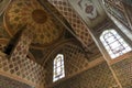 Ceiling detail from Harem section of Topkapi Palace, Istanbul, Turkey Royalty Free Stock Photo