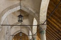 Ceiling detail of Karadjoz-bey mosque in Mostar Royalty Free Stock Photo