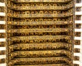 Ceiling detail of Lonja de la Seda (Silk exchange) in Valencia. Spain