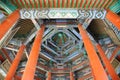 Ceiling detail in pagoda at the Summer Palace