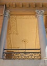 Ceiling details, Placer County, California courthouse