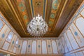 The ceiling in the Divan Hall in Khan`s Bakhchisaray Palace, Crimea