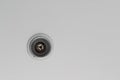 A downlight on the white ceiling Royalty Free Stock Photo
