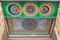 Ceiling of entrance of Shirangam Temple.