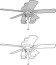 Ceiling Fan Royalty Free Stock Photo